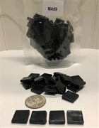 Black hobbycraft glass tiles